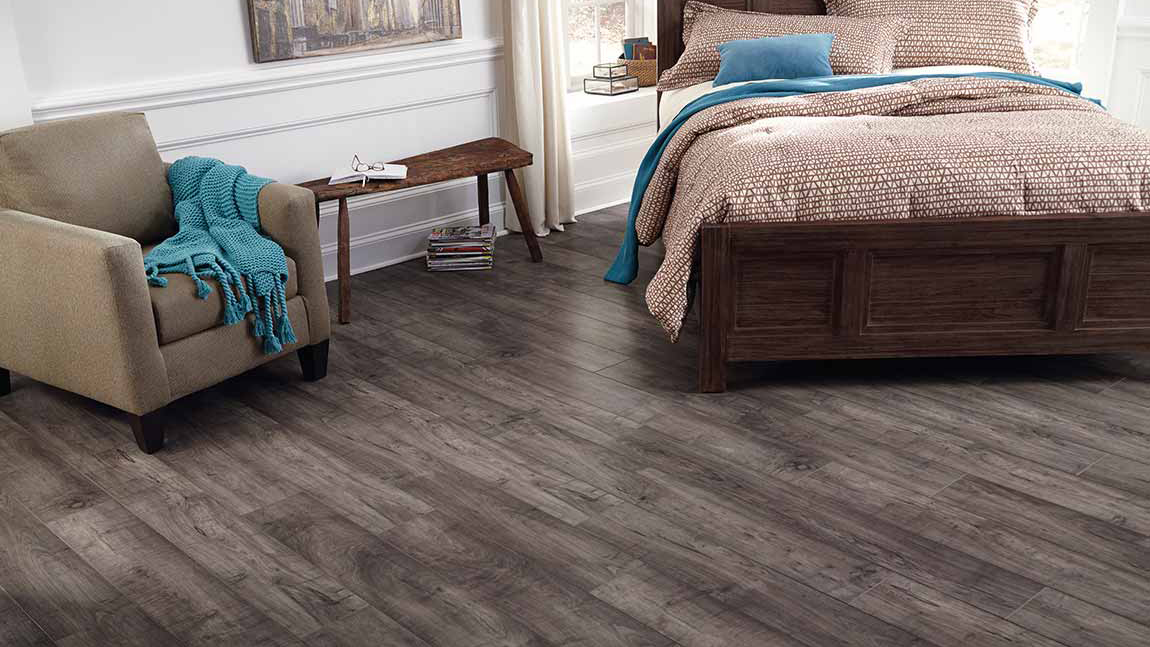 brooks range sierra by Floorcraft, laminate in bedroom